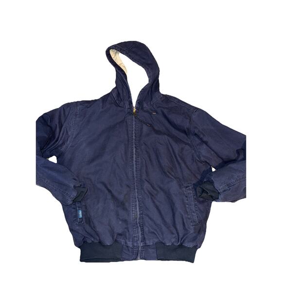 Portwest 2112 Hooded Zipped Jacket Workwear Biz Flame XL UFR48 - Picture 1 of 6